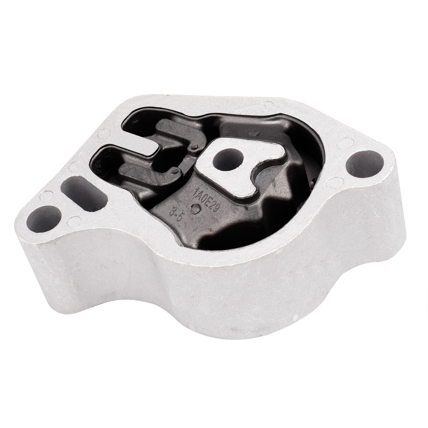 QRYIPPDM mount assembly close-up highlights durable steel and rubber construction