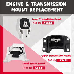 QRYIPPDM upper transmission mount detail supports smoother gear engagement.