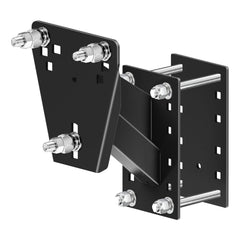 Qualward spare tire mount bracket shows sturdy welded T-shaped ribs for heavy-duty trailers.