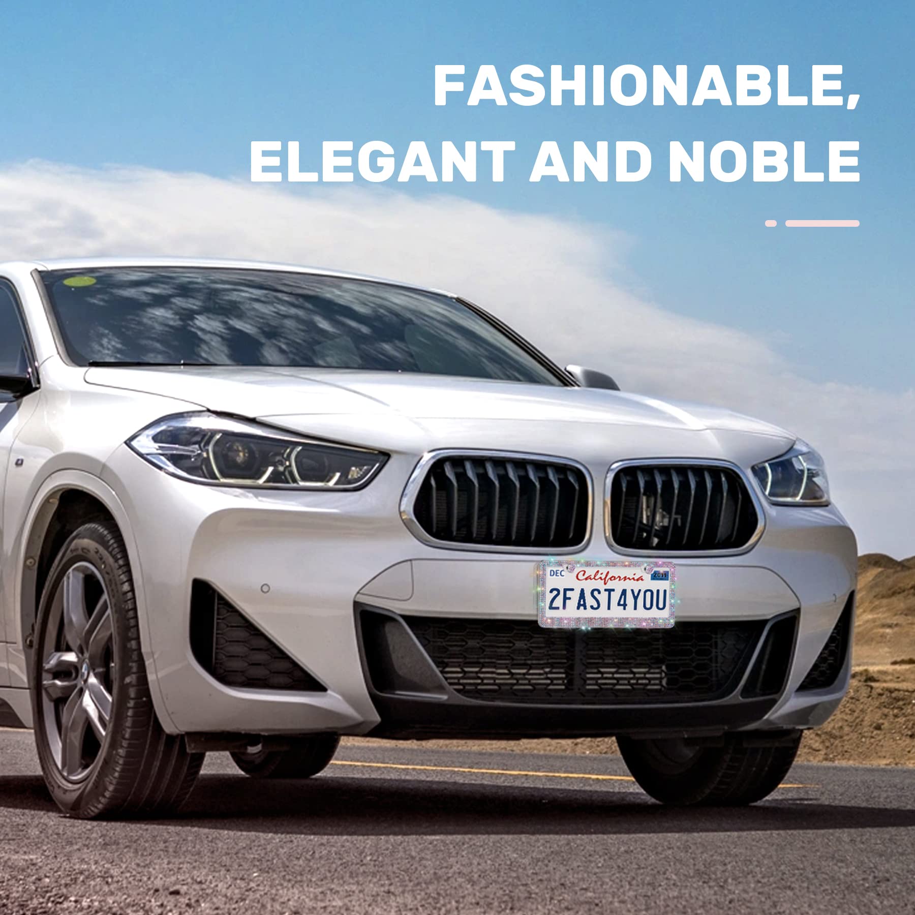 QUANQIUFEI colorful crystal caps close-up highlighting vibrant hues and secure fit