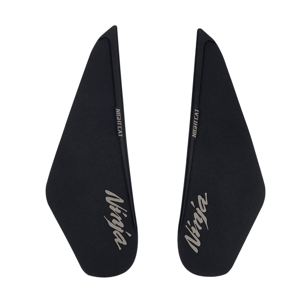 QUANT stylish decals upgrade the Ninja 400's appearance with subtle branding.
