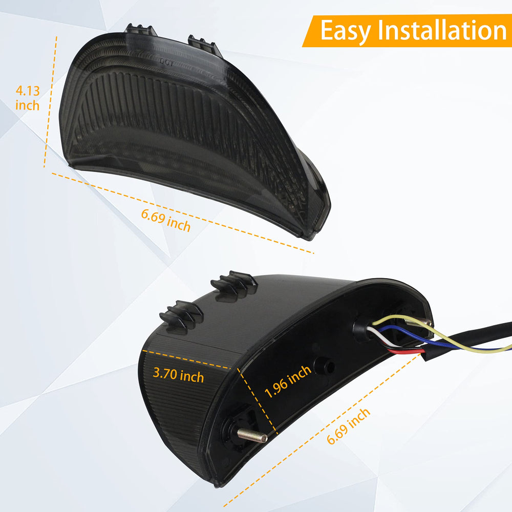 Quasco 3-in-1 smoked taillight enhances brake, running, and turn signaling efficiency