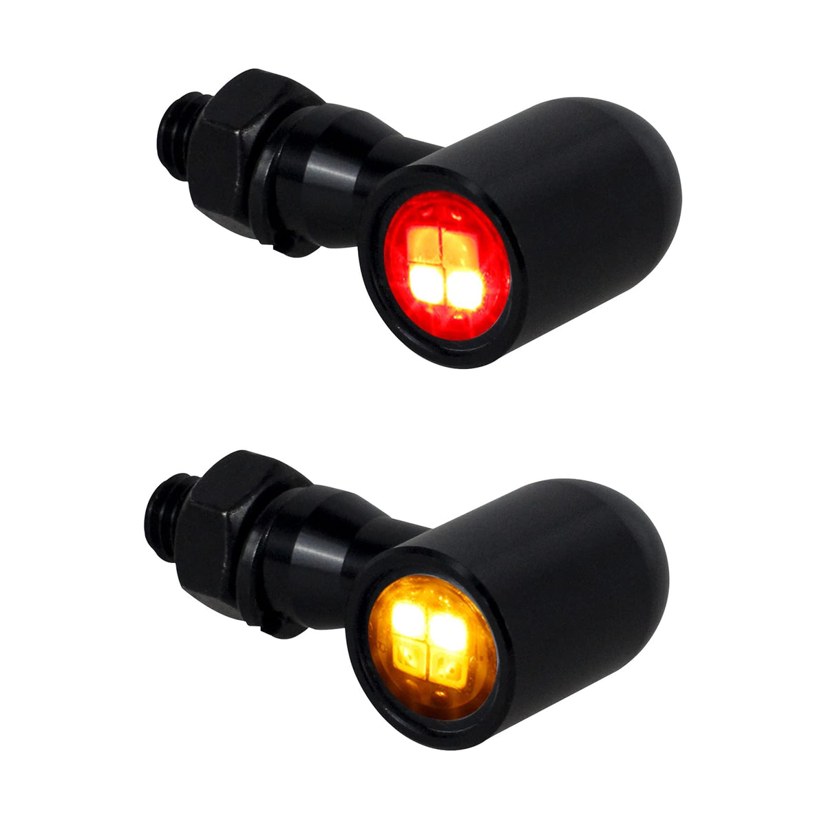 QUASCO rear LED turn signal compatible with Harley for clear signaling