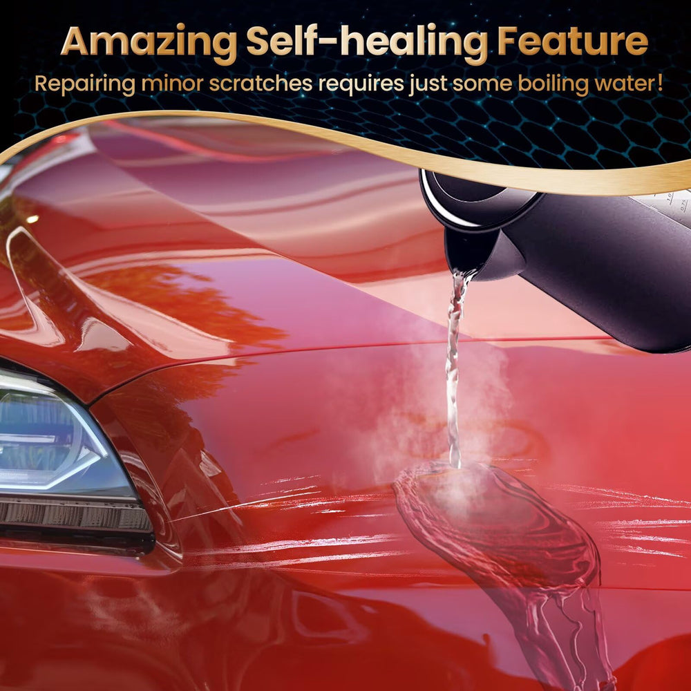 Qucship high-gloss finish provides a lasting wet-look on vehicle paint