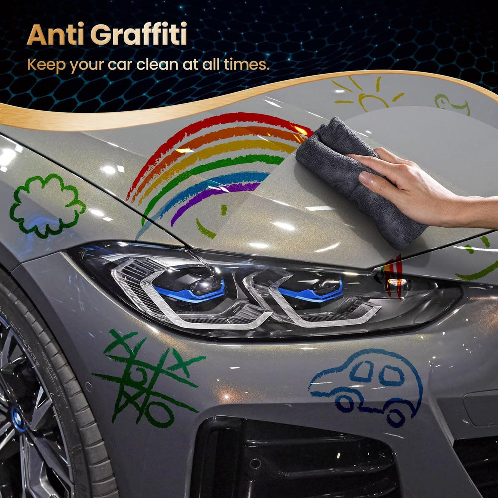 Qucship wheel protection ceramic coating reduces grime on rims