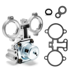 Quctaki fuel regulator set front view for Chevy engines, highlighting precise mounting points