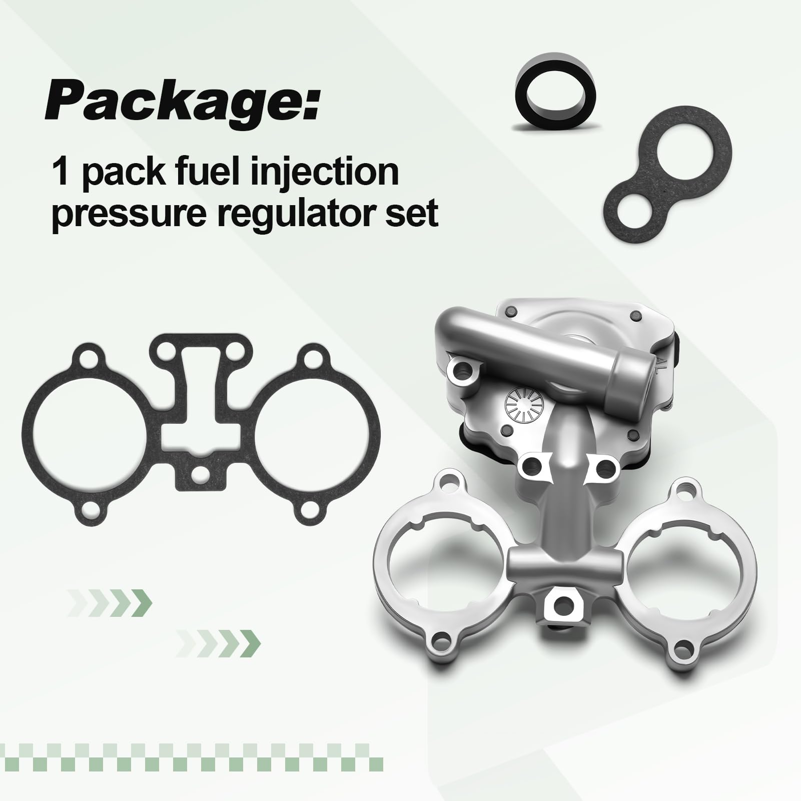 Quctaki regulator set installation points emphasizing quick-connect compatibility