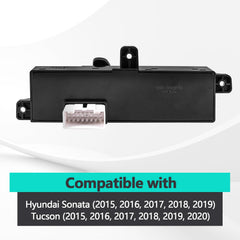 Quealzara front seat adjustment buttons close-up highlighting ergonomic design