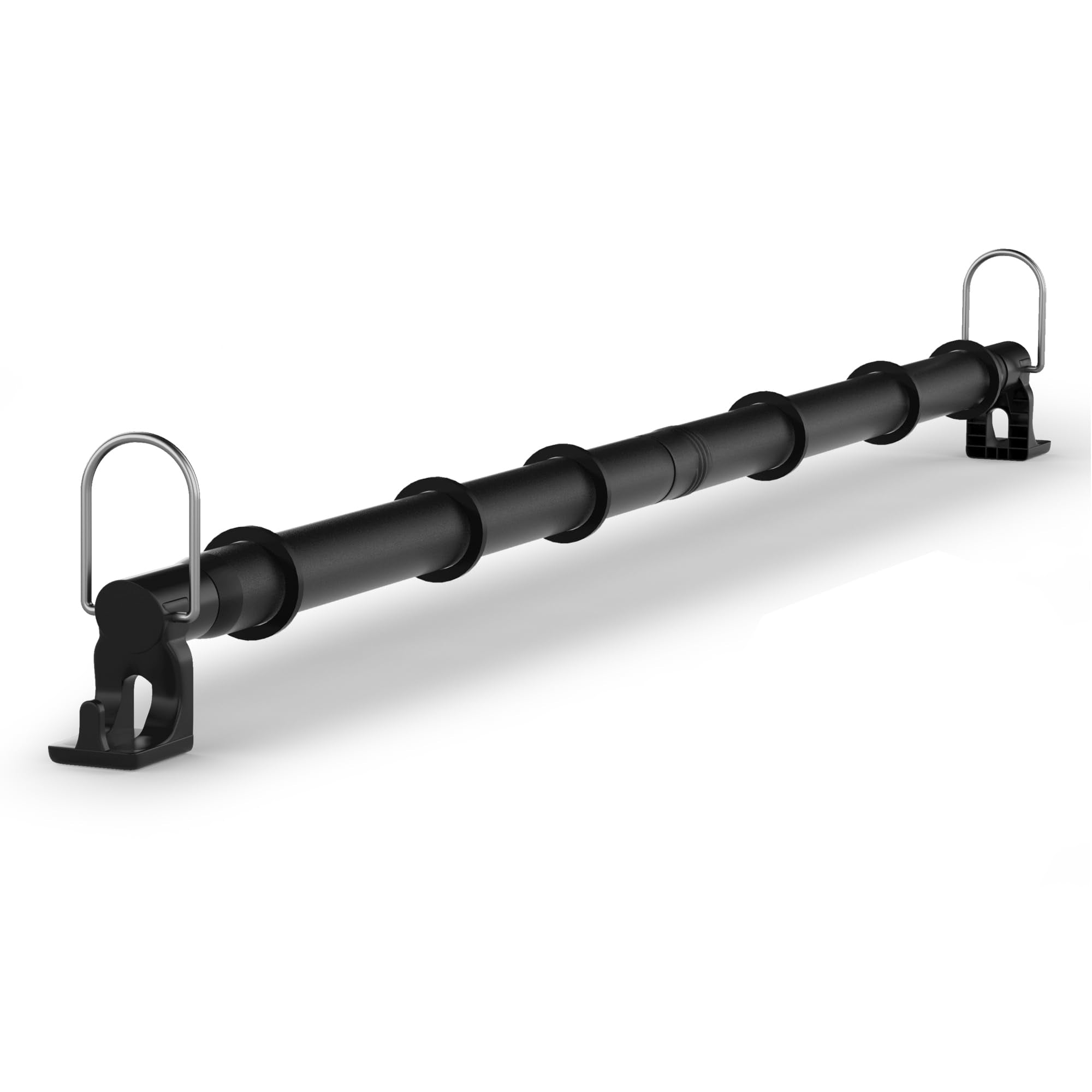 Qufiona heavy-duty car clothes hanger bar extended to 64 inches for full load capacity