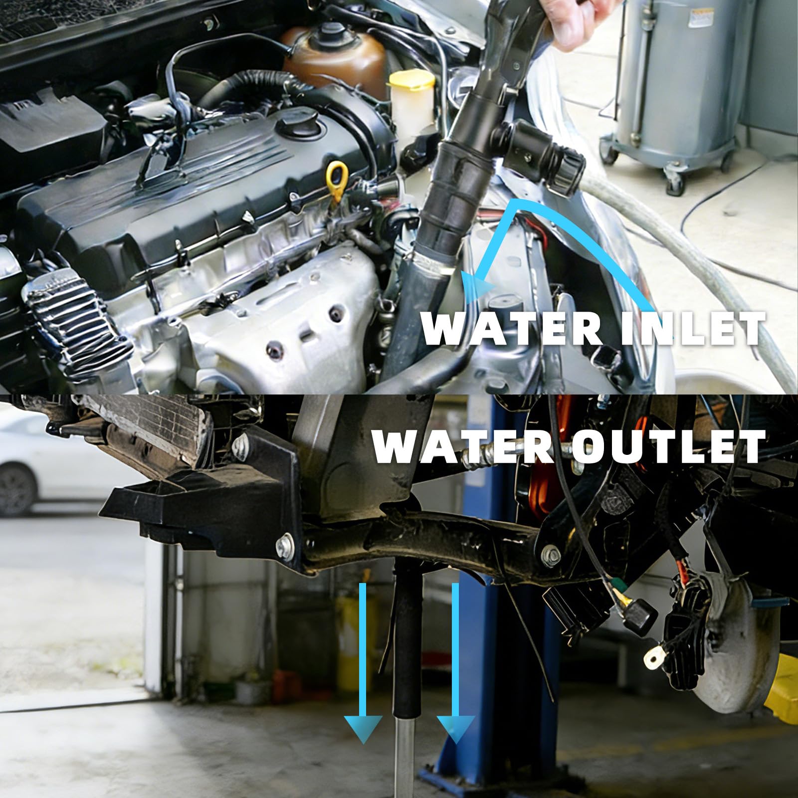 QUFYSK PTFE tape ensures a tight, leak-resistant seal during installation.