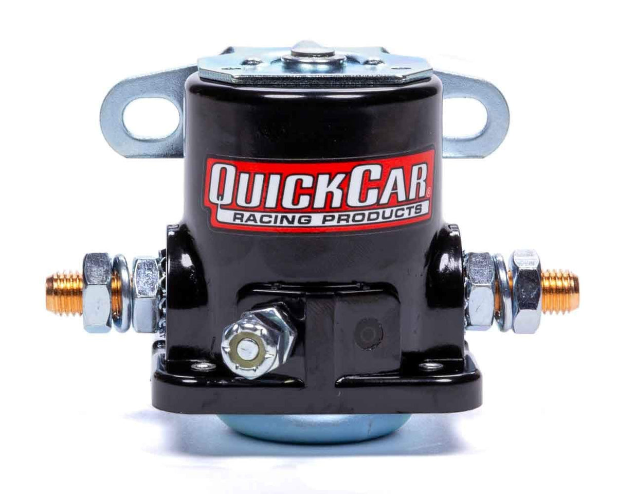 QuickCar 50-430 starter solenoid front view for Ford-style compatibility and rugged finish.