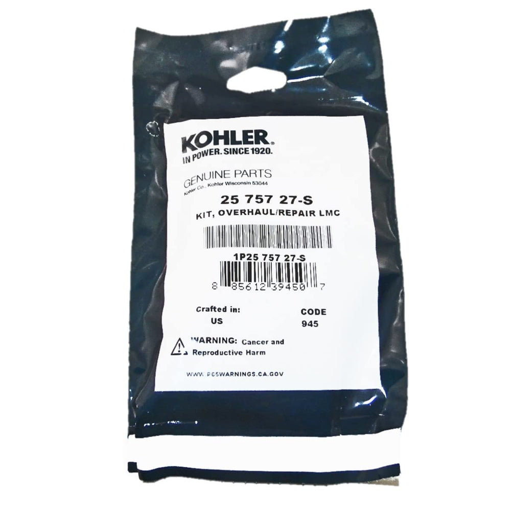 QUICKIEPARTS carburetor overhaul kit for Kohler, assembly view shows rebuild-ready parts.