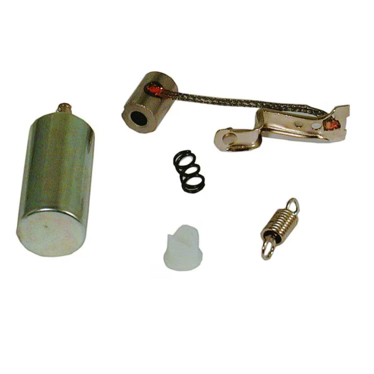 QUICKIEPARTS ignition kit points and condenser close-up for reliable spark