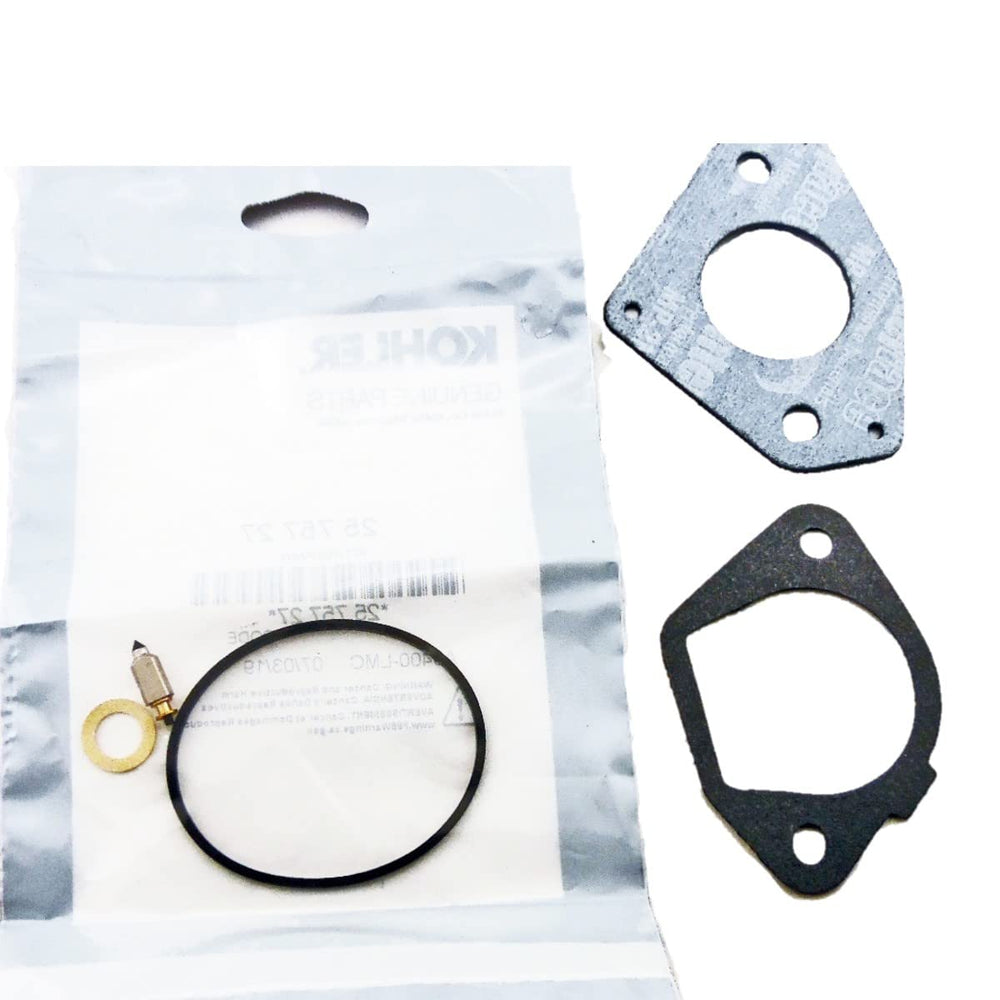 QUICKIEPARTS precision gasket set for Kohler carburetor, close-up of seals.