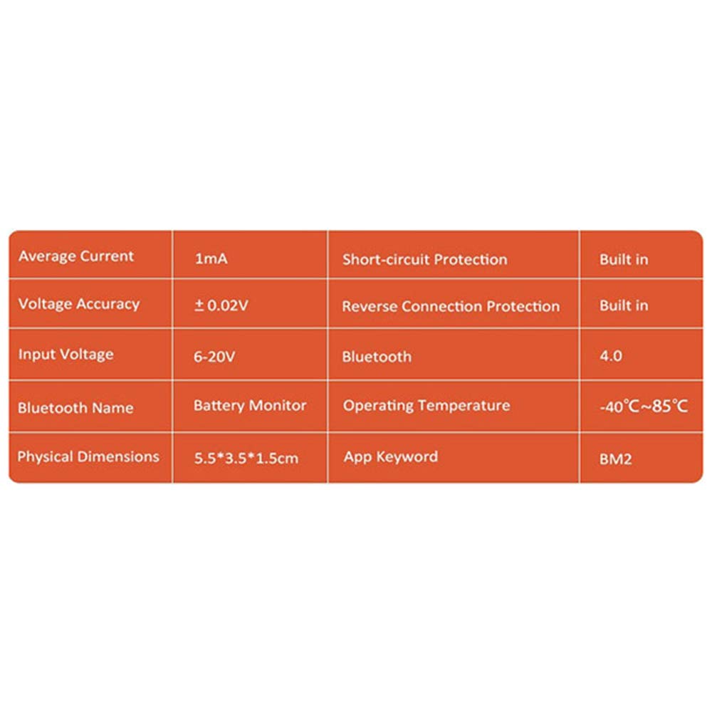 Quicklynks BM2 lowvolt alarm alert within Bluetooth range