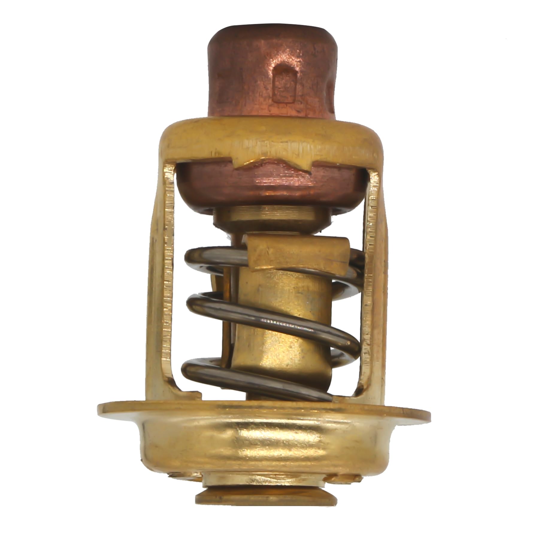 Outboard brass thermostat replacement assembly by QuickMarine.
