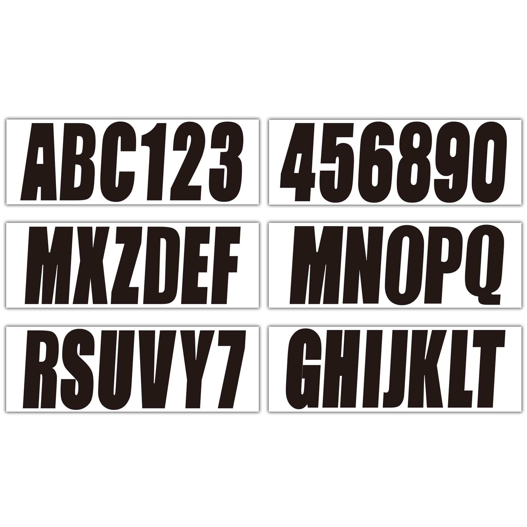 QuickMarine UV-coated vinyl stickers offer durable outdoor use on boats and PWC.