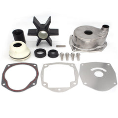 QuickMarine water pump impeller kit components for Mercury Outboard support easy maintenance and reliable cooling.