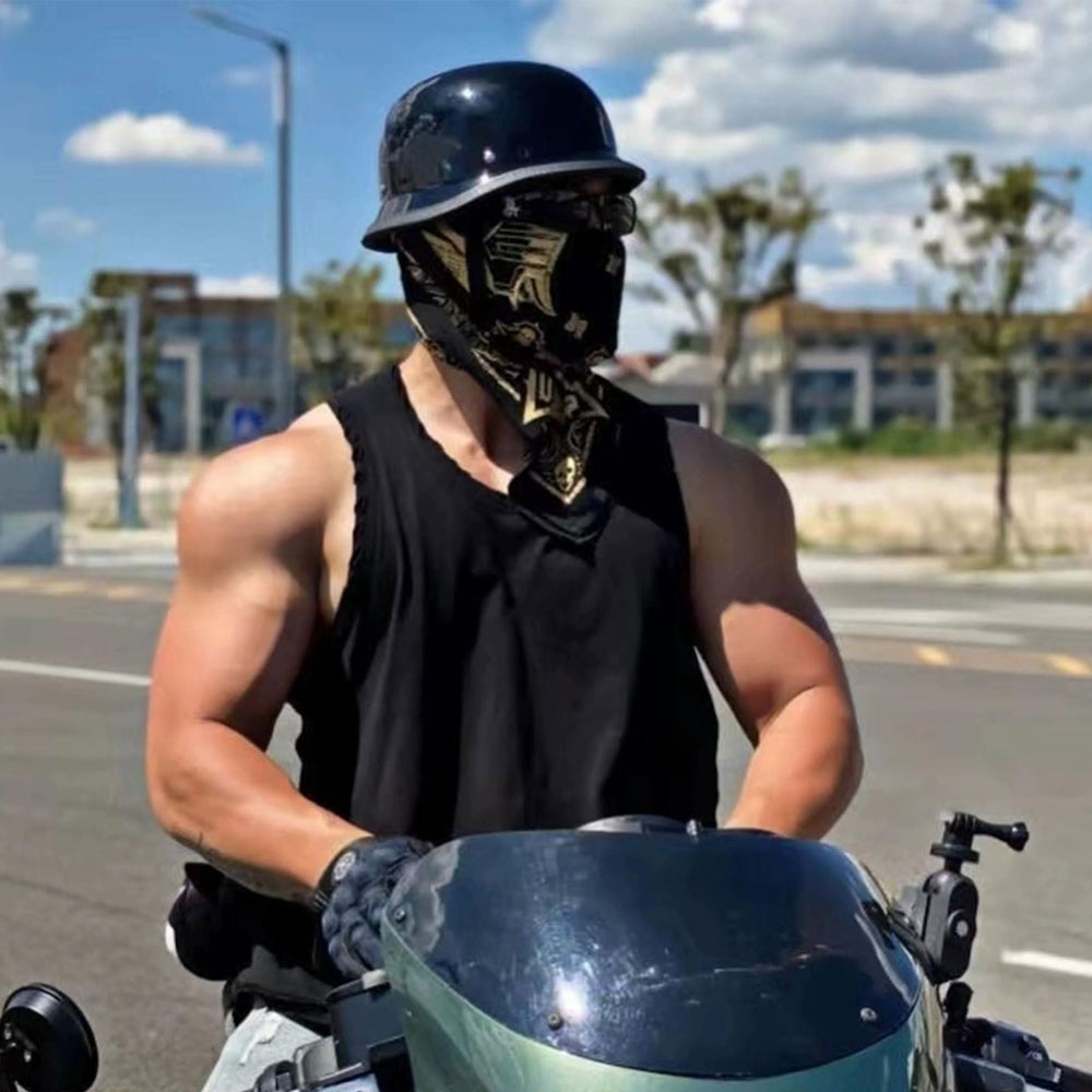 QUICKOOL German-style helmet suitable for cruisers and scooters.