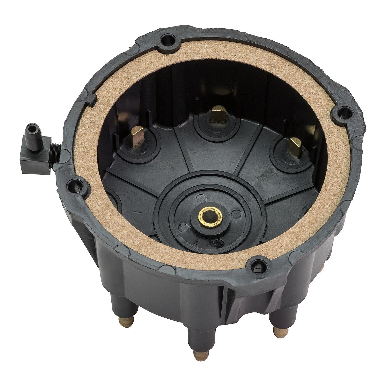 Quicksilver cap gasket seals the unit to prevent moisture and corrosion.
