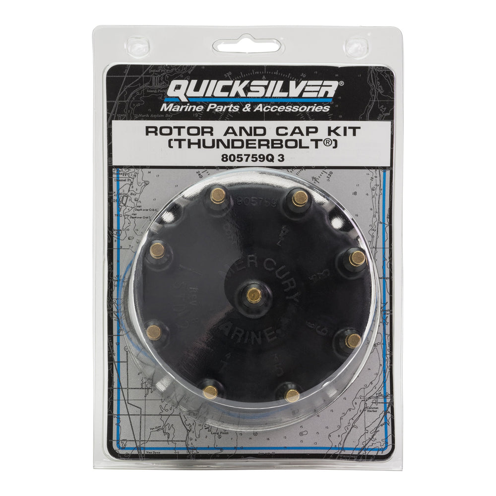 Quicksilver kit fits MerCruiser marine V8 engines with Thunderbolt IV and V HEI ignition.