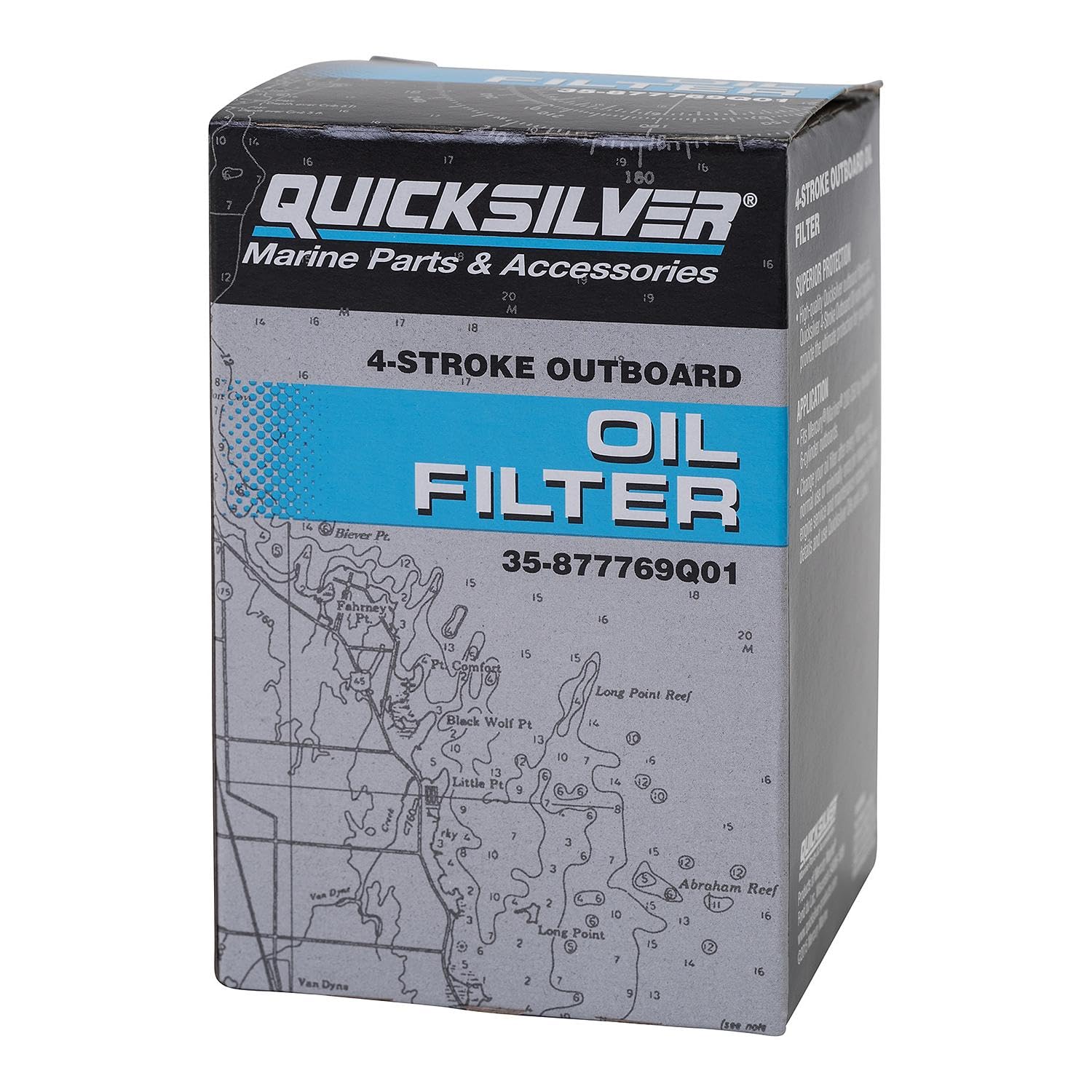 Quicksilver anti-drain-back valve maintains oil readiness at startup.
