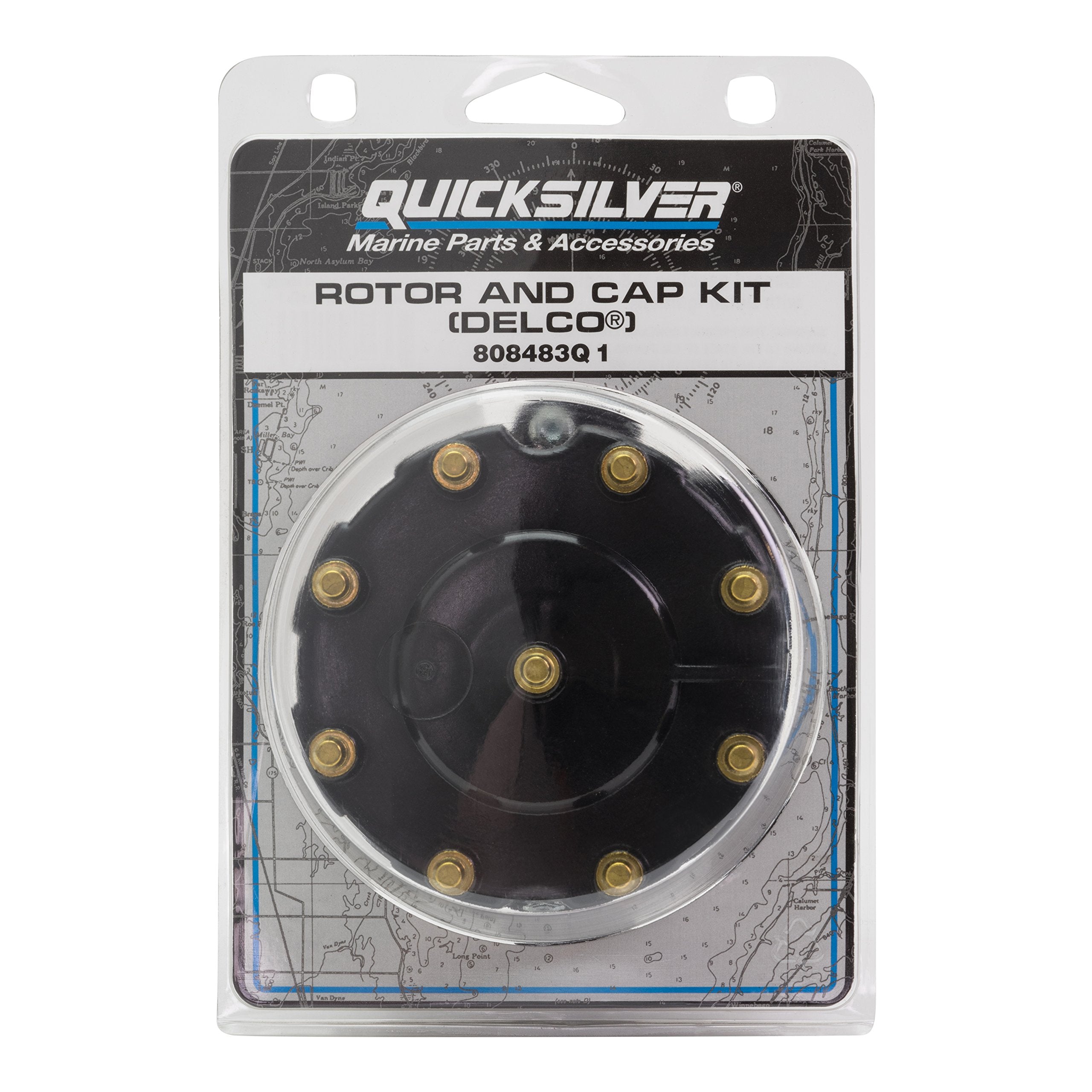 Quicksilver cap body uses PBT/PET to reduce warpage and improve performance.