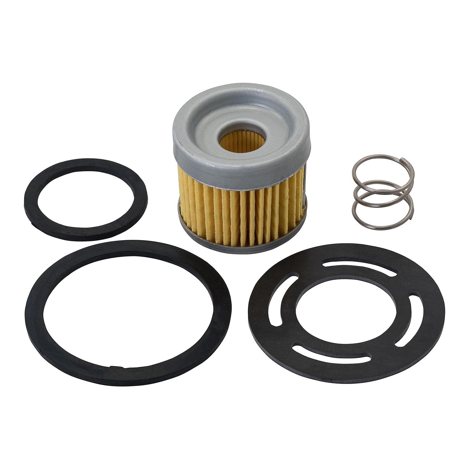 Quicksilver fuel filter cartridge ready to protect MerCruiser engines from contaminants.