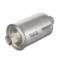 Quicksilver fuel filter maintains OEM Mercury specs for steady marine performance.