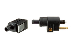 Quicksilver original equipment kit with connectors and clamps for easy replacement.