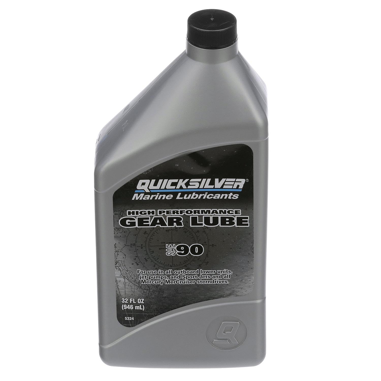 Quicksilver pump handle assembly enabling easy on-boat lubrication