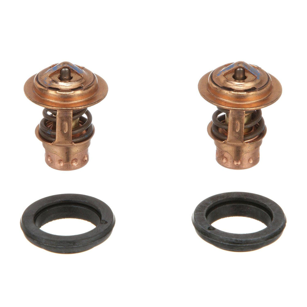 Quicksilver thermostat 75692Q2 kit with two thermostats and gaskets for reliable cooling