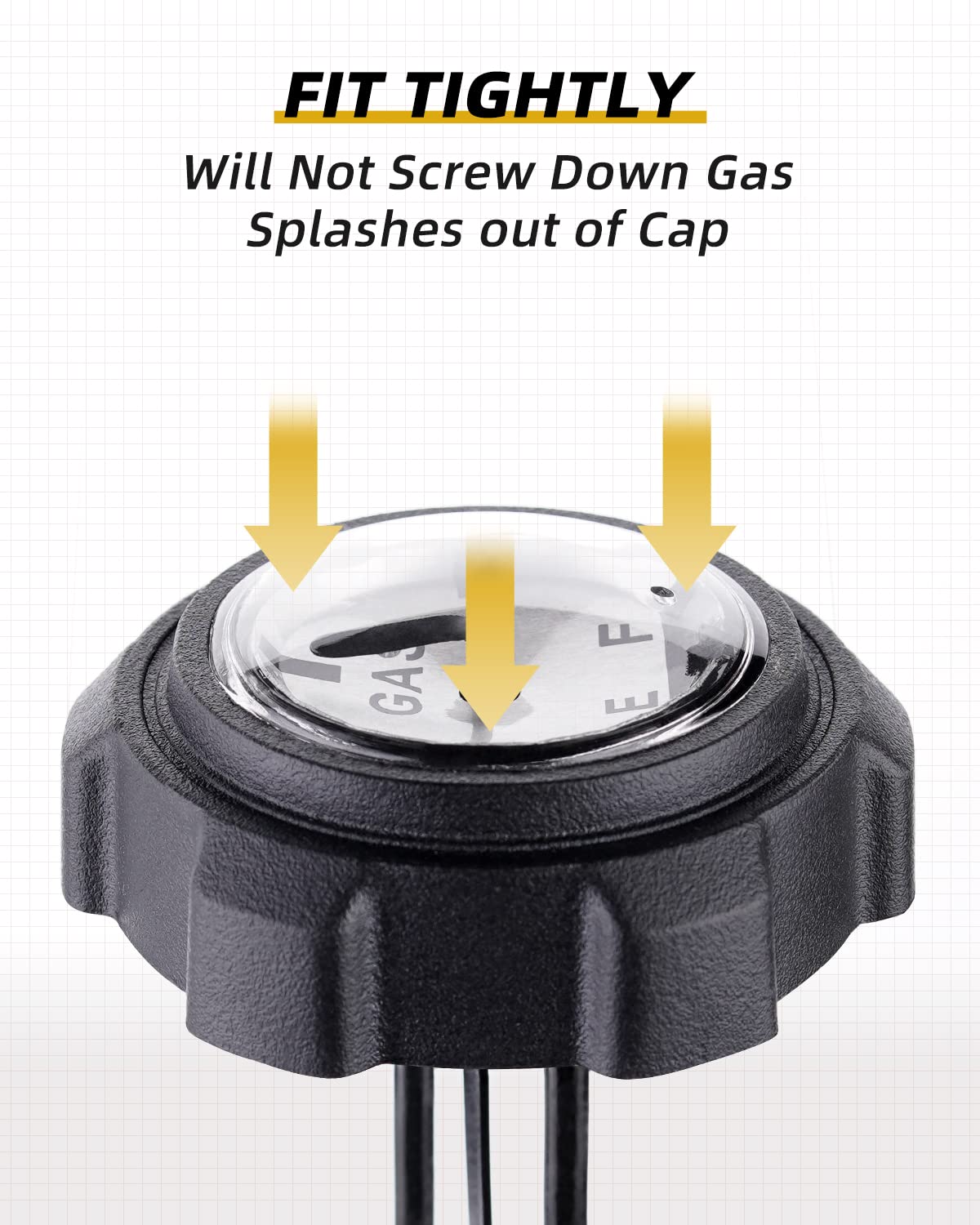 QuickWOLF Ranger gas cap compatibility ensures easy OEM replacement.