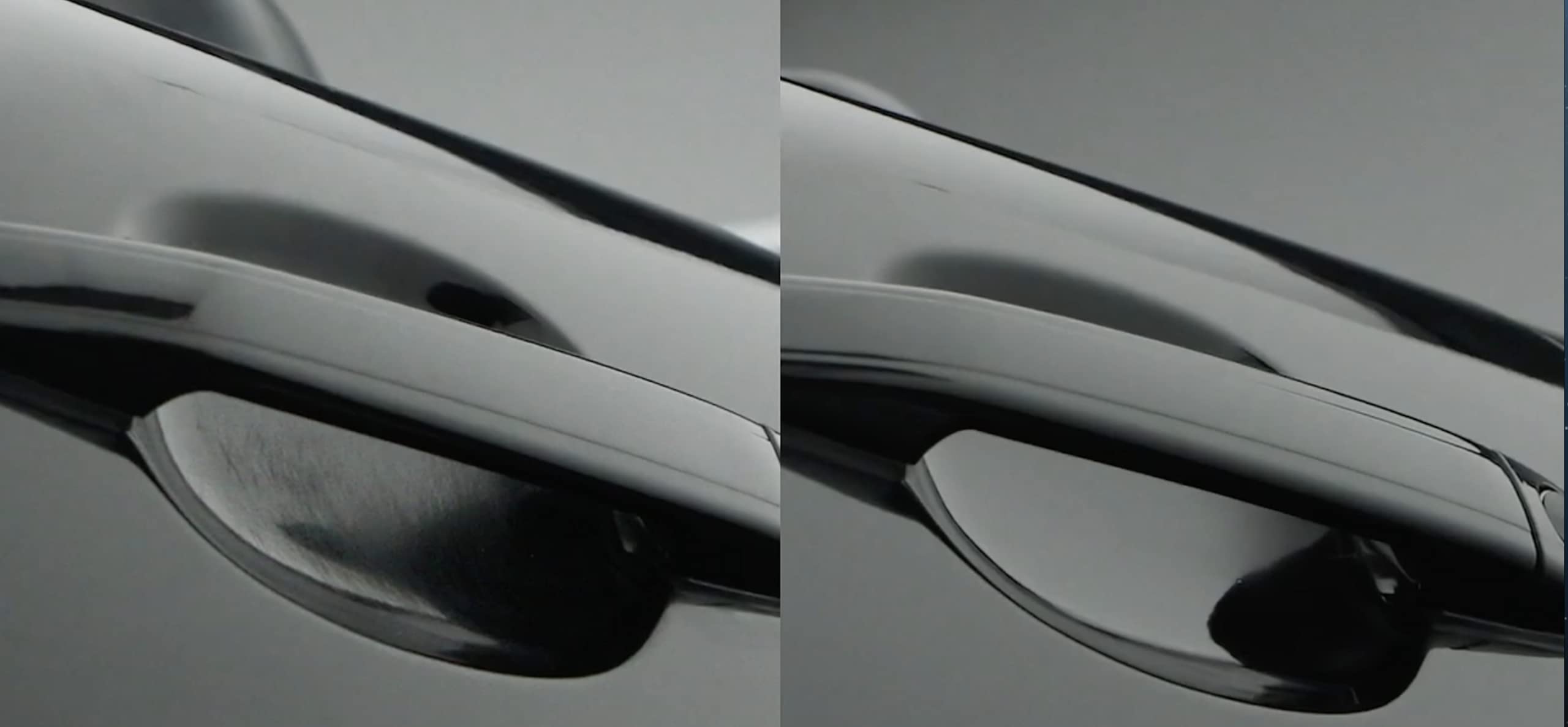 QUIXX finished finish shine reveals renewed vehicle gloss