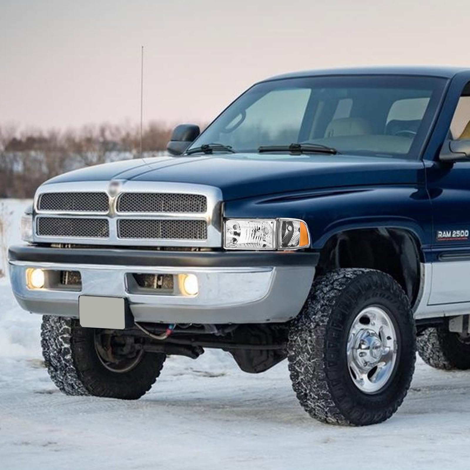 QLLUYTR headlight assembly, durability and fit, designed for reliable installation.
