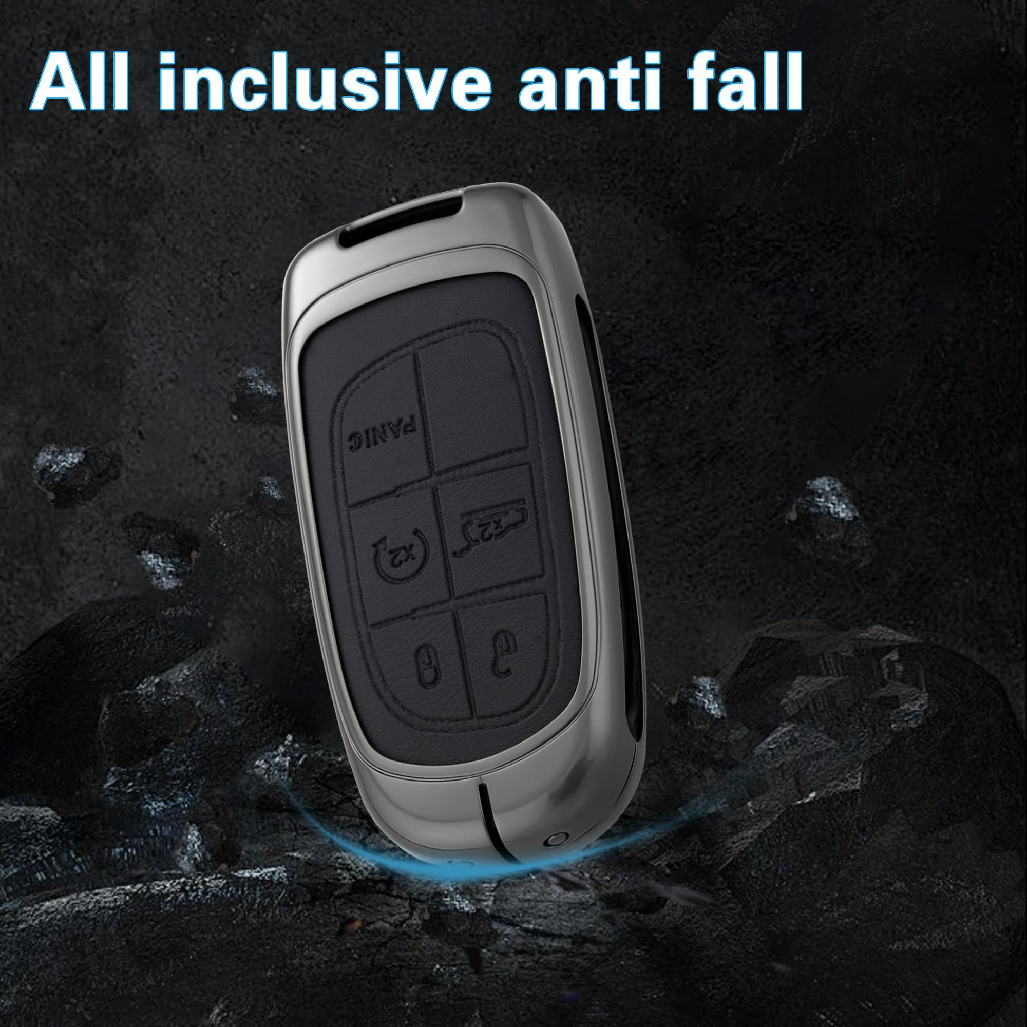 Qunzes commander fob cover reinforced frame for long-term use.