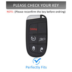 Qunzes renegade fob cover heavy-duty keychain keeps keys secure while driving.