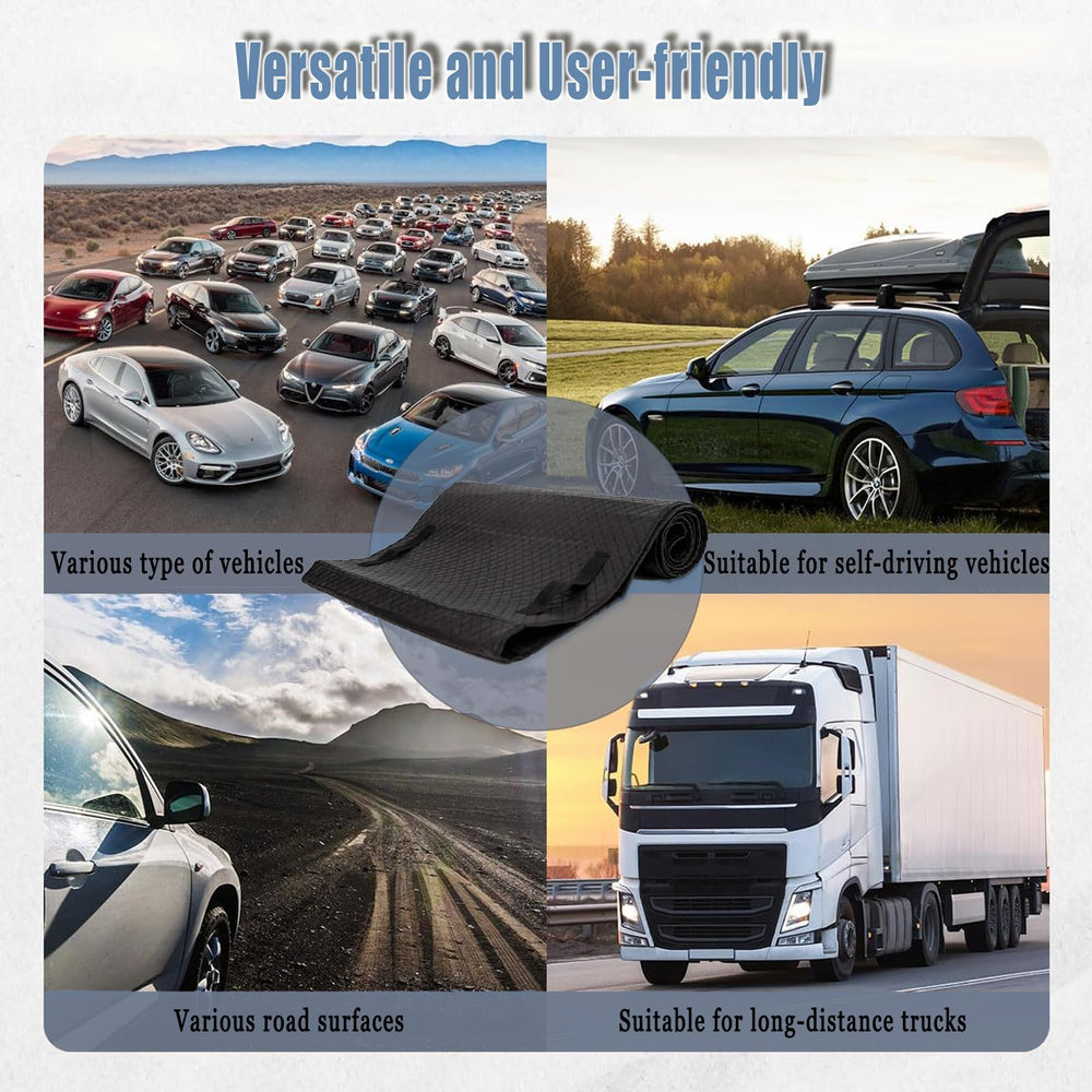 QVIKPMU mechanic mat oil and water resistant surface for easy cleaning