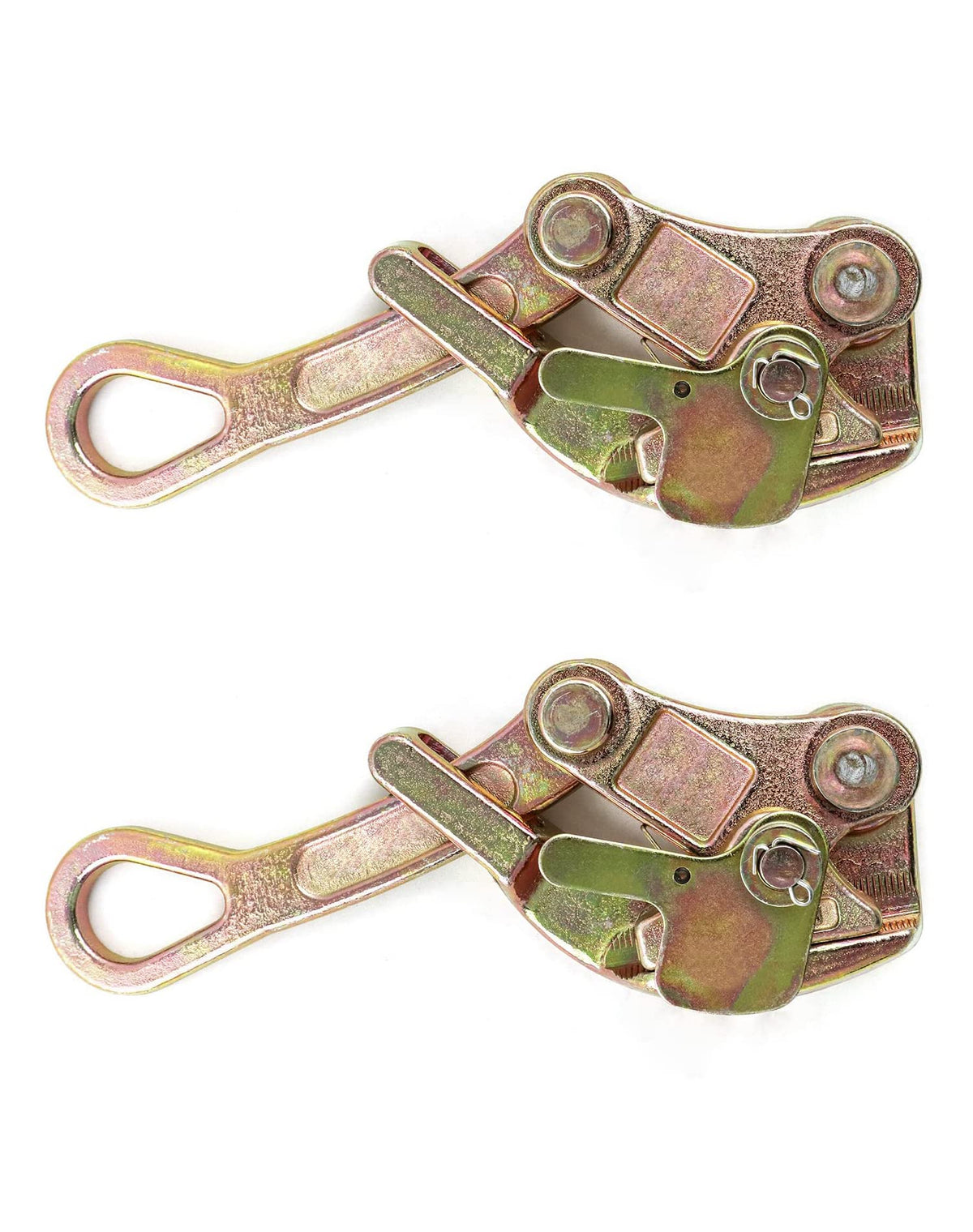 QWORK 2t cable grip clamp overview for convenient paired use.