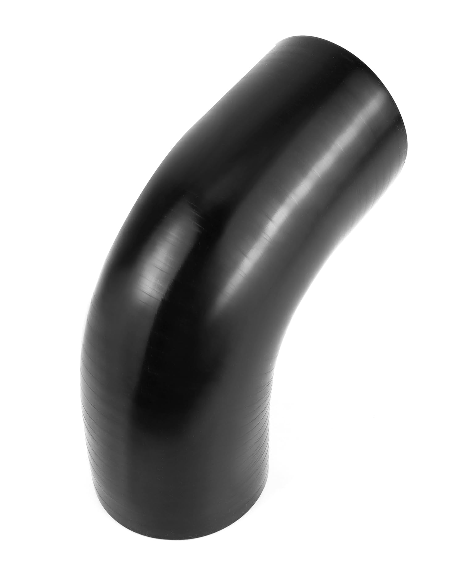 Close-up of 4-ply reinforced construction for durable silicone hose by QWORK.