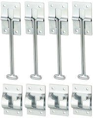 QWORK 4Pcs T-Style Door Holder front view for RVs and campers, easy hold open.