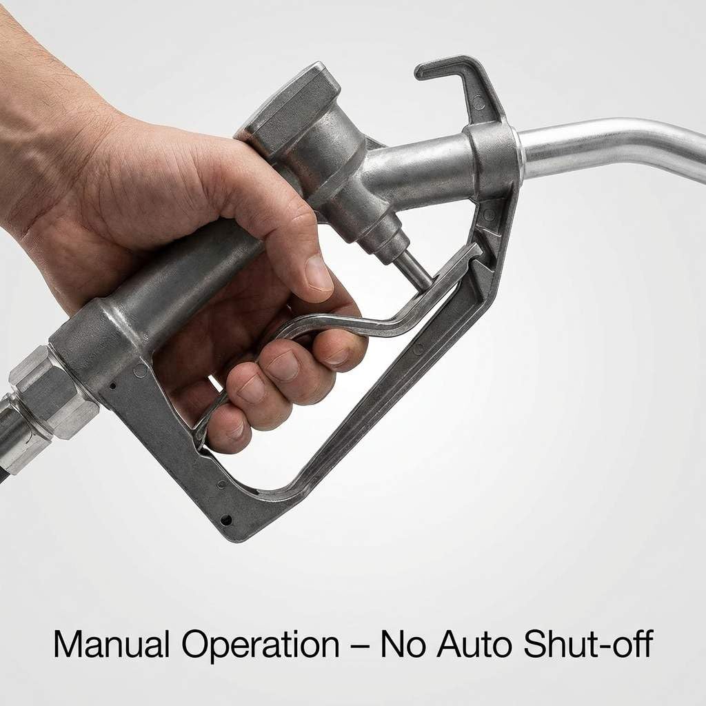 QWORK all-metal construction highlights durable aluminum shroud and rugged trigger
