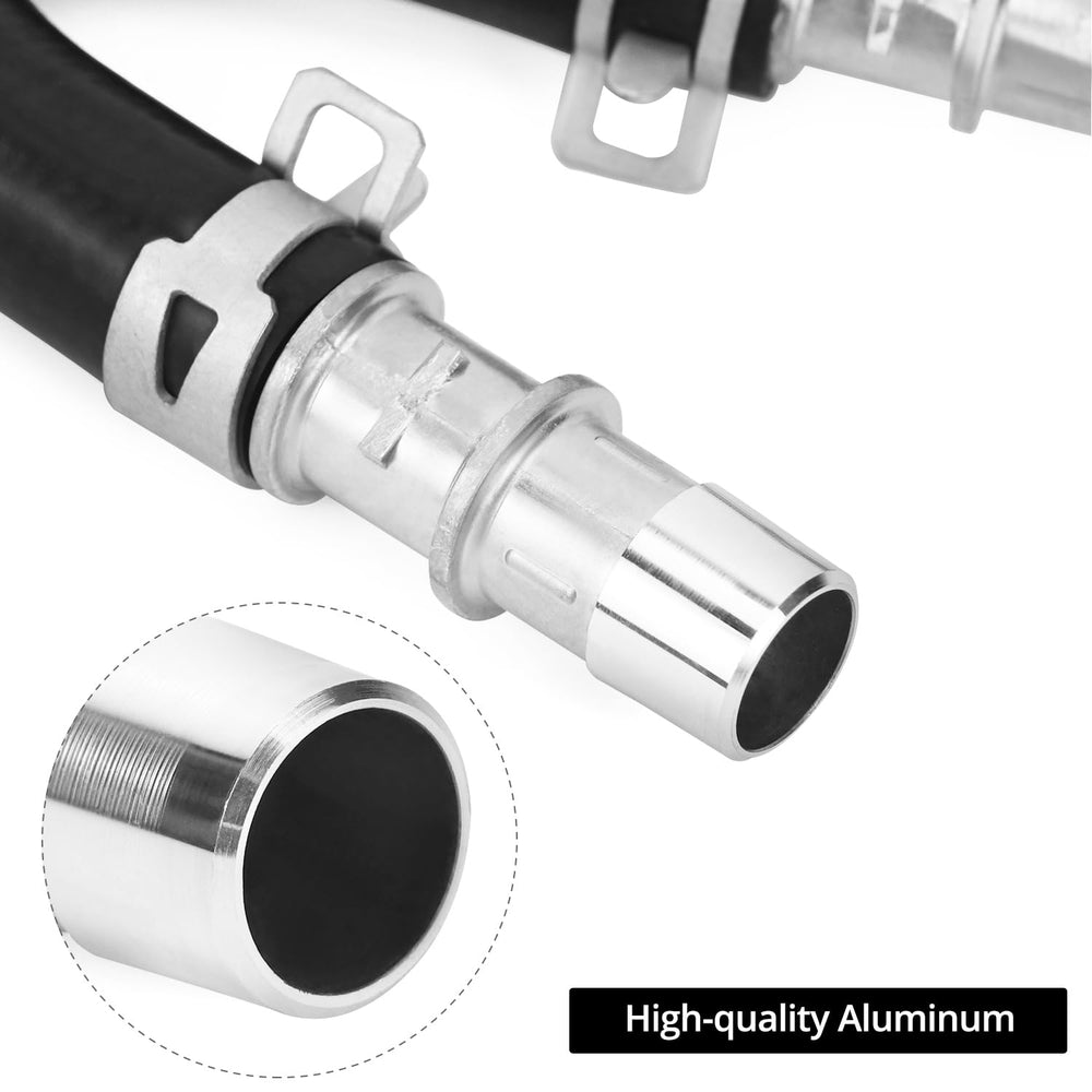 QWORK aluminum kit packaging illustrates complete replacement for quick DIY maintenance.