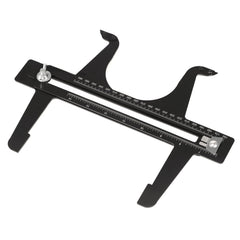 QWORK brake measuring tool dial closeup highlights measurement increments for accuracy