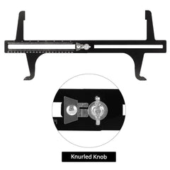 QWORK brake measuring tool dual-scale display across metric and imperial for flexibility