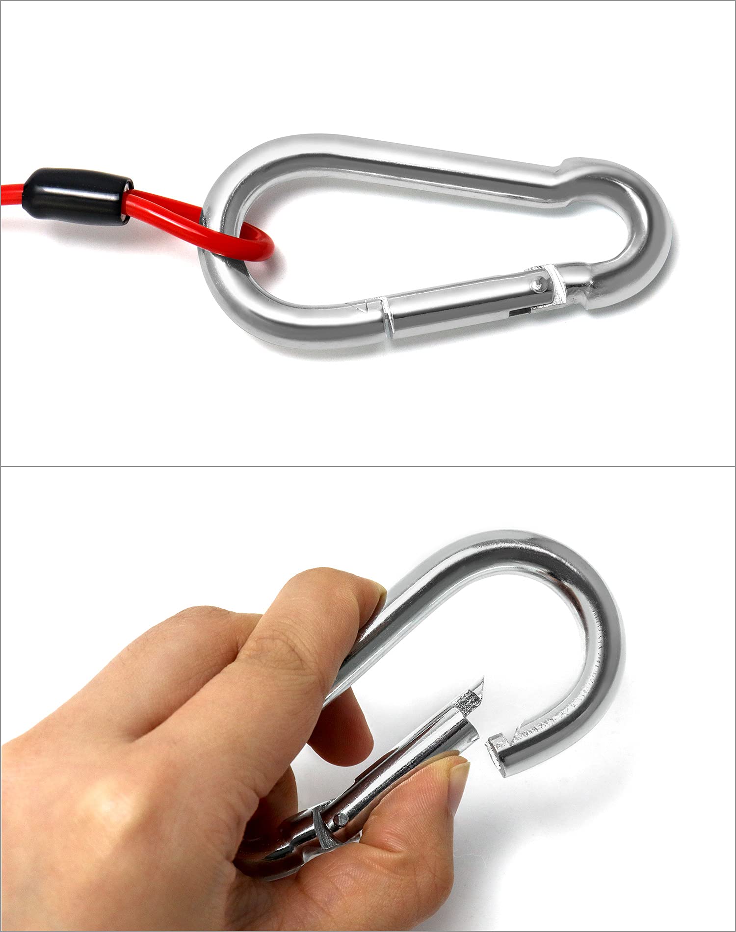 QWORK Breakaway Cable with UV‑resistant PU wrap protects from sun damage.