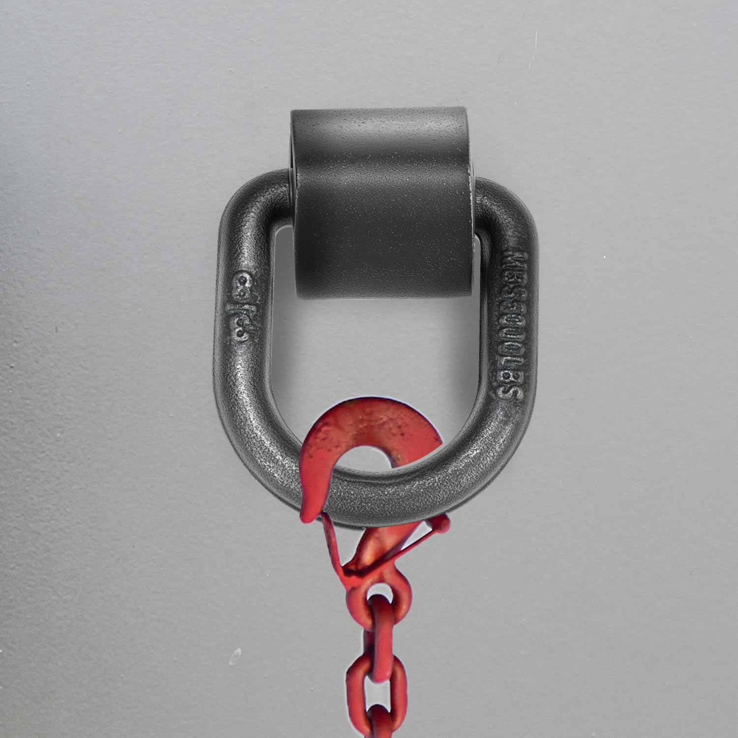 QWORK D-ring bracket welded connection closeup showing secure attachment