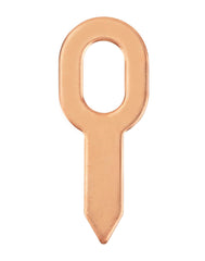 QWORK Dent Puller Rings closeup highlights robust copper material for long-lasting use