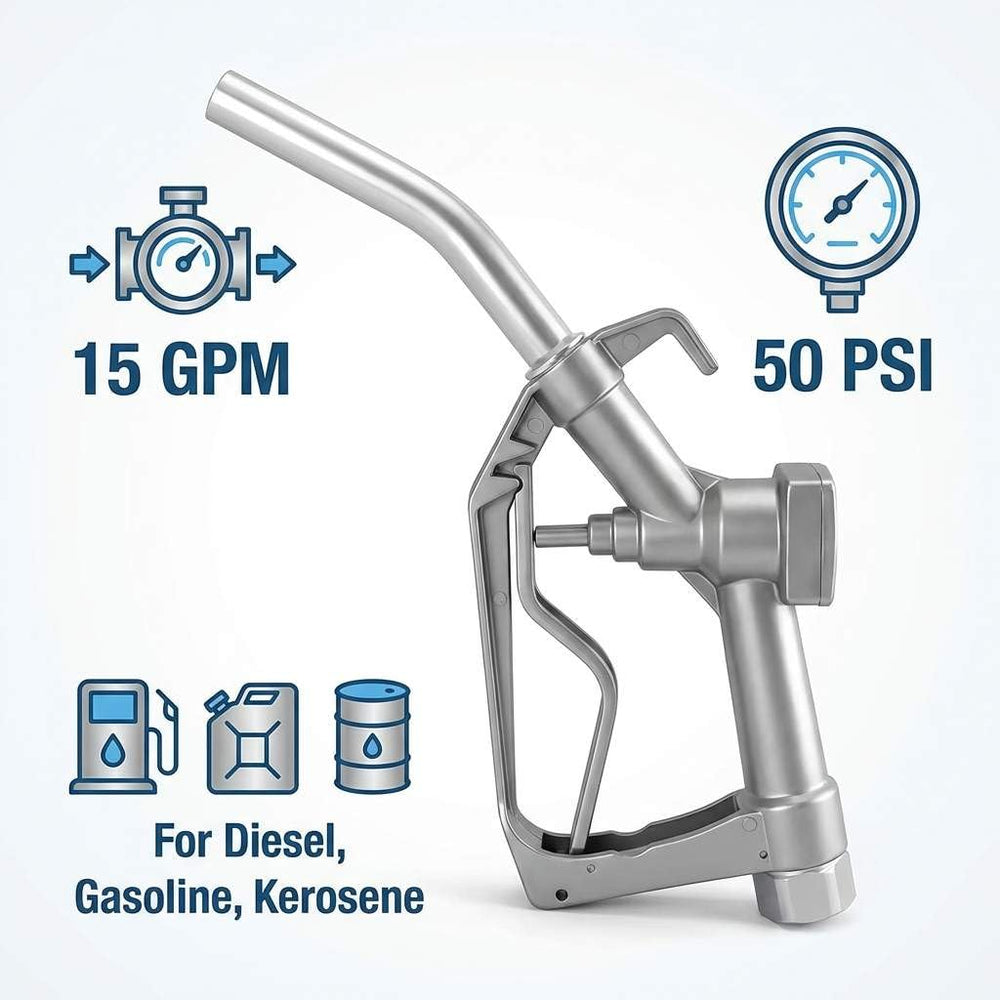 QWORK diesel gasoline kerosene compatibility supports multiple fueling tasks