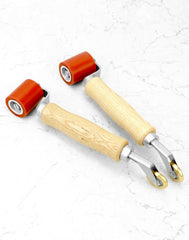 QWORK ergonomic wood-handle reduces fatigue during long use